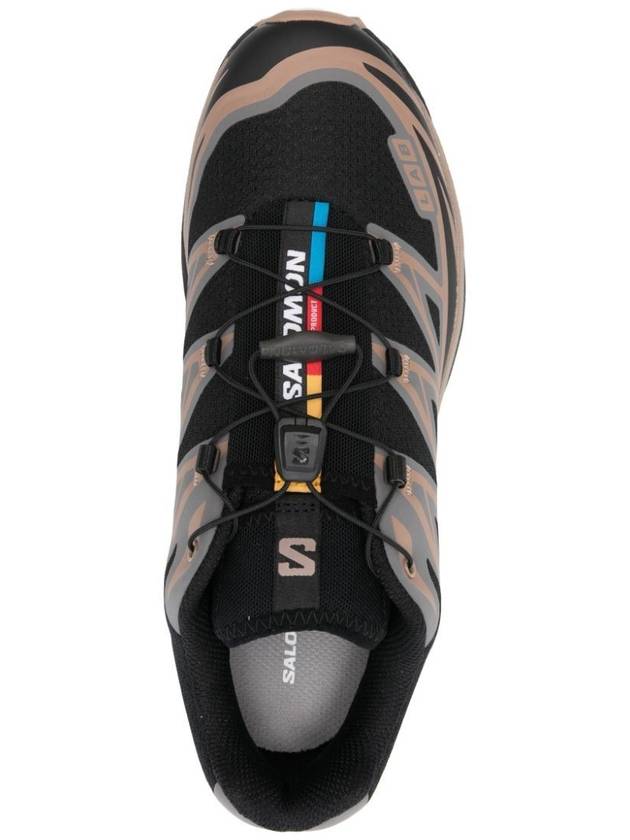 XT 6 Low Top Sneakers Black Portabella Pewter - SALOMON - BALAAN 5