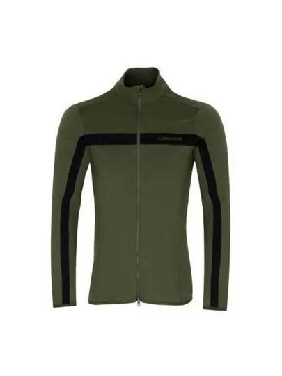 Jarvis Mid Layer Zip Up Jacket Green - J.LINDEBERG - BALAAN 2