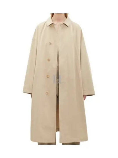 WR Cotton Twill Oversized Coat Ivory - LEMAIRE - BALAAN 2