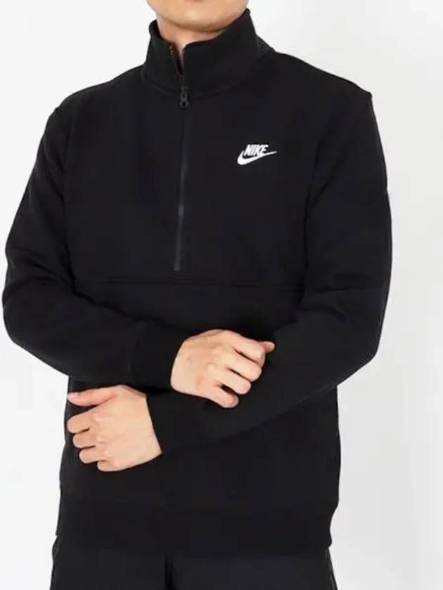 Genuine Sportswear Club Half Zip Top DD4733 011 - NIKE - BALAAN 2