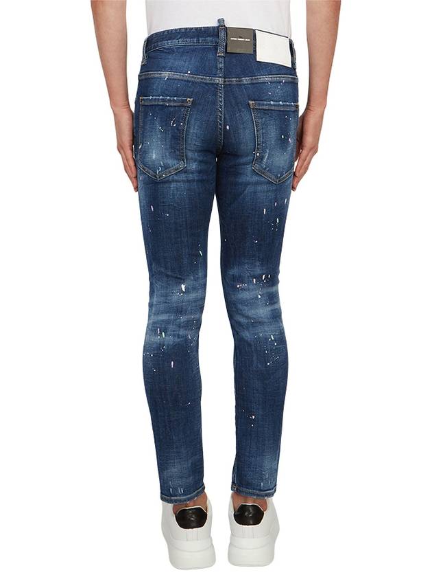 Men's Cotton Jeans Blue - DSQUARED2 - BALAAN 4