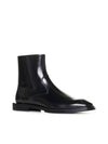 Logo Plaque Zip-Up Ankle Boots Black - ALEXANDER MCQUEEN - BALAAN 3