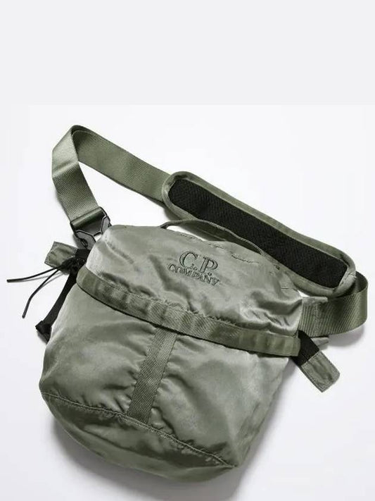 Men's B Nylon Cross Bag Green - CP COMPANY - BALAAN 2