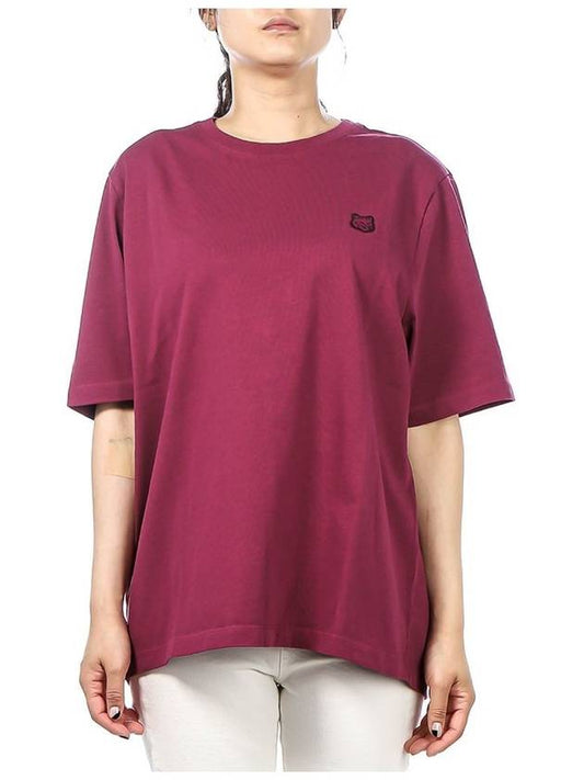 LW00106KJ0119 GRAPE Women s Short Sleeve T Shirt - MAISON KITSUNE - BALAAN 1