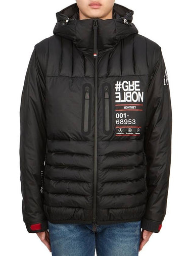 Grenoble Men's Padded Jumper 1A00057 68953 P99 - MONCLER - BALAAN 1