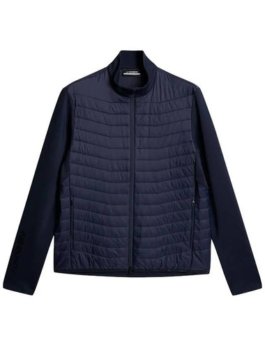 Men s Holden Quilted Lightweight Hybrid Golf Jacket Navy GMOW10856 6855 - J.LINDEBERG - BALAAN 1