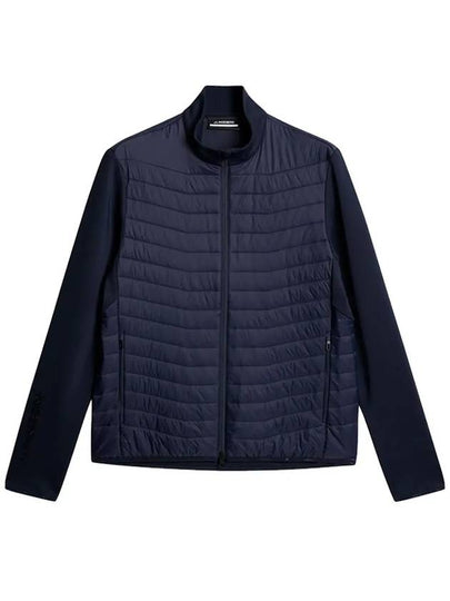 Men's Holden Quilt Hybrid Jacket Navy - J.LINDEBERG - BALAAN 2