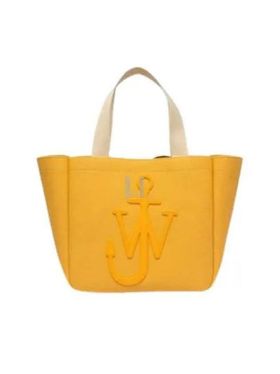 Logo Patch Top Handle Tote Bag Yellow - JW ANDERSON - BALAAN 2