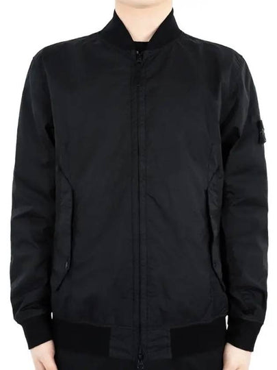 Membrana 3L TC Bomber Jacket Black - STONE ISLAND - BALAAN 2