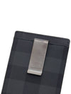 Check Motif Card Wallet Charcoal - BURBERRY - BALAAN 8