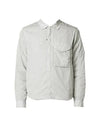 Men's Chrome R Over Shirt Zip Up Jacket Grey - CP COMPANY - BALAAN 2