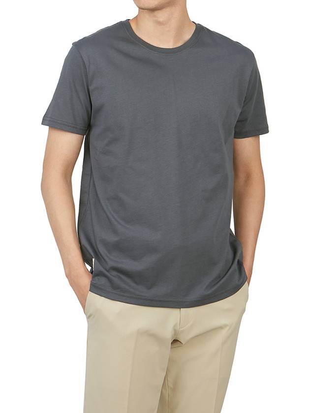 USN Blood Chit Short Sleeve T-Shirt Grey - ALPHA INDUSTRIES - BALAAN 6