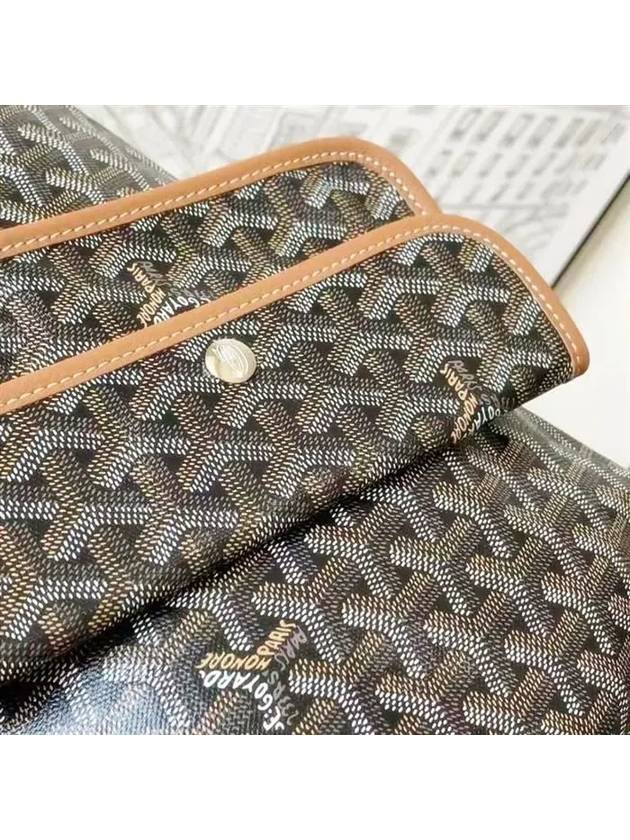 Bohème Hobo Shoulder Bag Tan Black - GOYARD - BALAAN 7