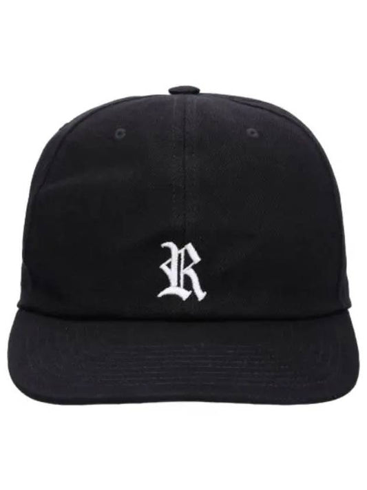 embroidered ball cap black hat - RAF SIMONS - BALAAN 1