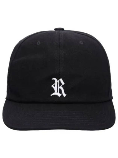 embroidered ball cap black - RAF SIMONS - BALAAN 1