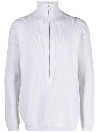 Anorak Synthesize Resurrect Poly Knit Top White - OUR LEGACY - BALAAN 1