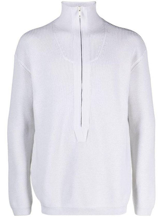 Anorak Synthesize Resurrect Poly Knit Top White - OUR LEGACY - BALAAN 1