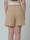 Natural volume shorts beige - PINBLACK - BALAAN 4