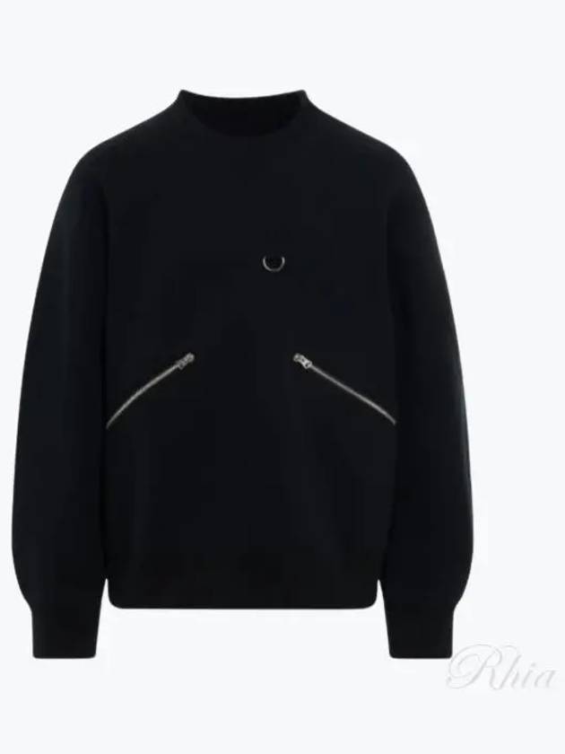 Sweater 23 03174M 001 BLACK - SACAI - BALAAN 2