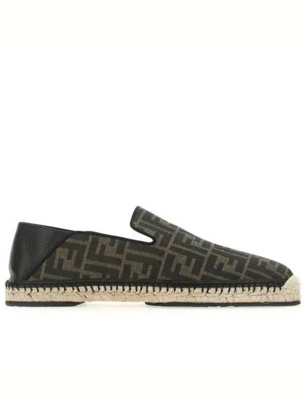 brown fabric espadrilles - FENDI - BALAAN 2