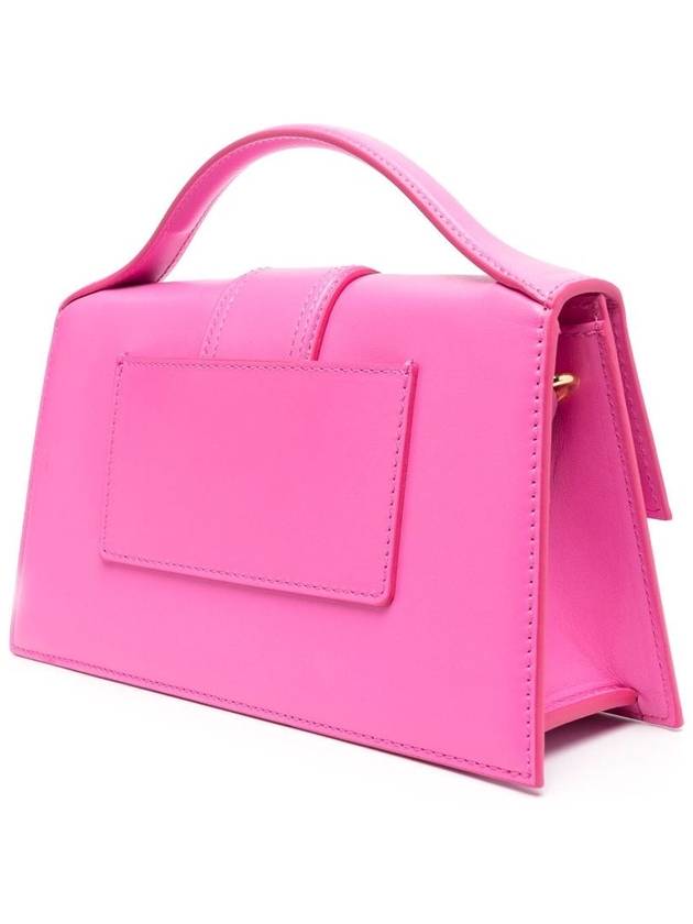 Le Grand Bambino Flap Cross Bag Neo Pink - JACQUEMUS - BALAAN 4