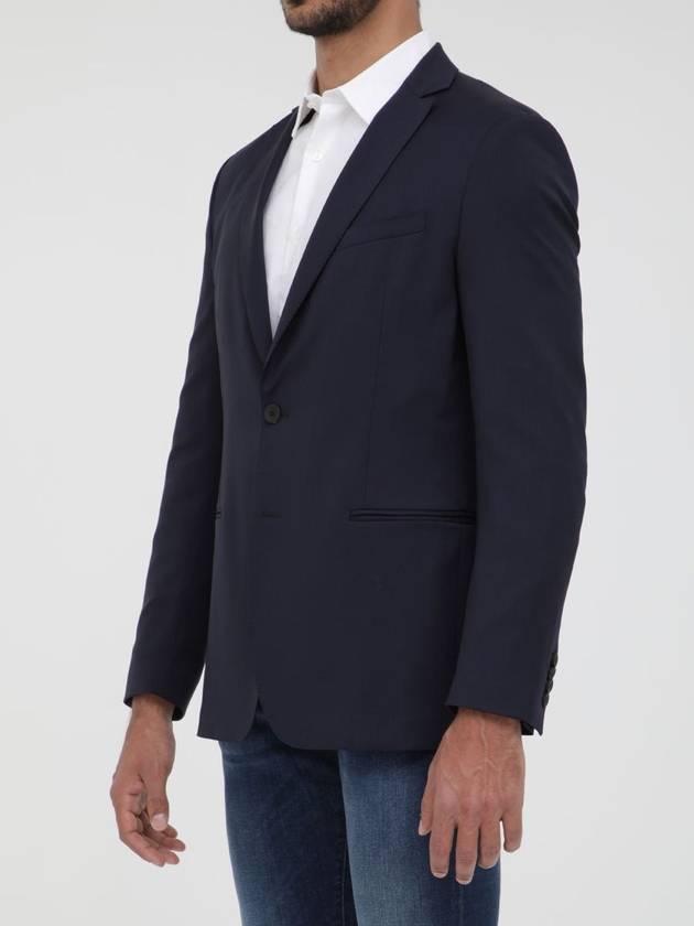 Blue Wool Jacket - TONELLO - BALAAN 2