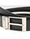 Shiffie Leather Belt Black - BALLY - BALAAN 4