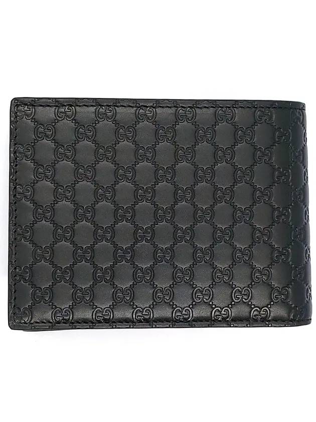 Microssima Half Wallet Black - GUCCI - BALAAN 1