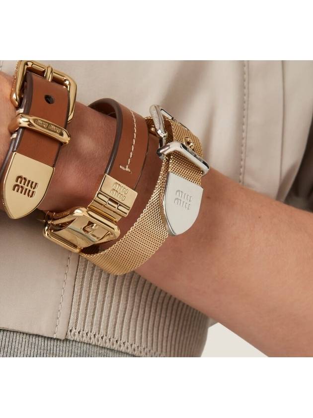 5IB555 2CR4 F0RLQ Metal Bracelet - MIU MIU - BALAAN 3