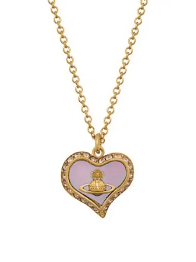 Petra Heart Logo Necklace Gold - VIVIENNE WESTWOOD - BALAAN 2