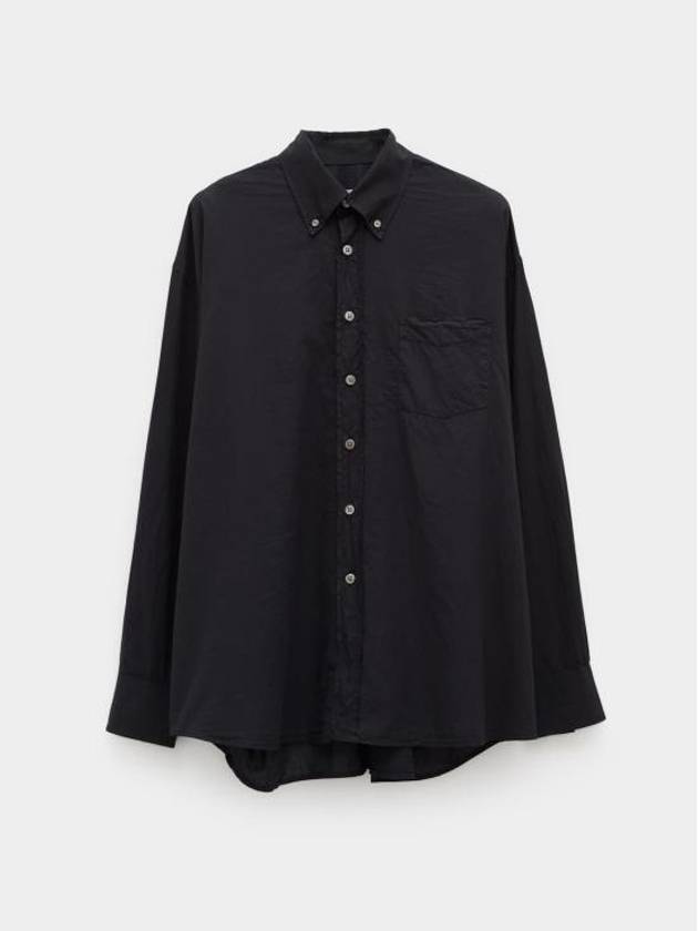 Men's Borrowed BD Overfit Long Sleeve Shirt Black - OUR LEGACY - BALAAN 2