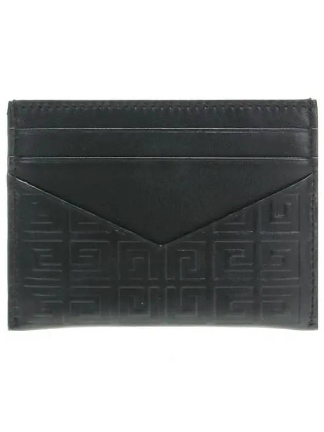 Logo 4G Monogram Card Wallet Black - GIVENCHY - BALAAN 4