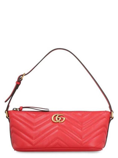 GG Marmont Shoulder Bag Red - GUCCI - BALAAN 1