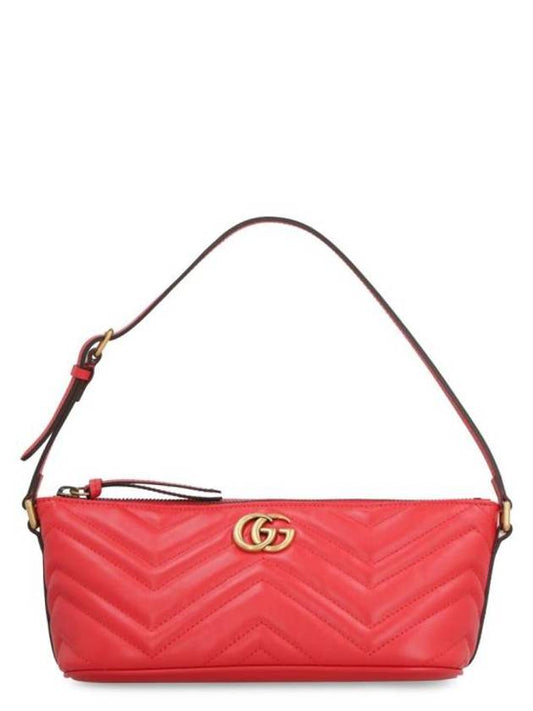 GG Marmont Shoulder Bag Red - GUCCI - BALAAN 1