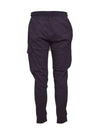 Brushed Emerized Diagonal Fleece Cargo Track Pants Purple - CP COMPANY - BALAAN 3