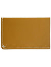 H Sellier Card Wallet Caramel - HERMES - BALAAN 1