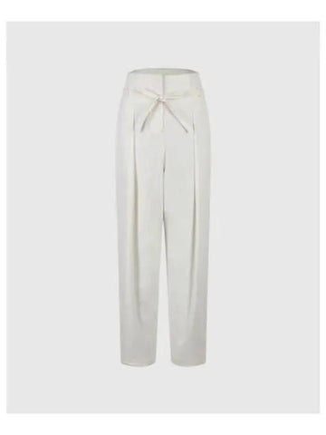 TRAVISMATHEW Women s Tie Point Baggy Pants White - TRAVIS SCOTT - BALAAN 1