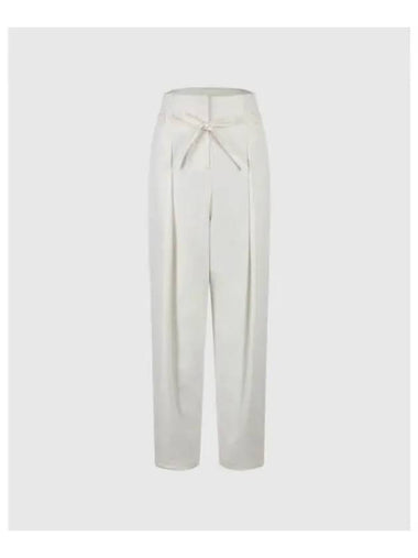 TRAVISMATHEW Women s Tie Point Baggy Pants White - TRAVIS SCOTT - BALAAN 1