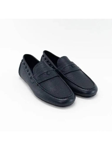 Rockstud Men s Loafers EU Size Navy SY2S0B75WVCM30 - VALENTINO - BALAAN 1