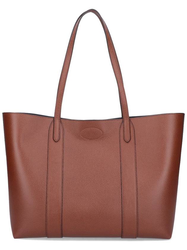 Bayswater Small Classic Grain Leather Tote Bag Oak - MULBERRY - BALAAN 5