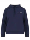 Item Logo Print Hooded Top Navy - A.P.C. - BALAAN 2