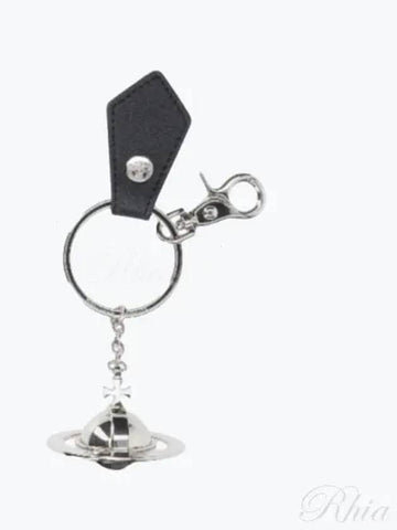 3D ORB Black 8203011QU OM0014 N401 Keyring - VIVIENNE WESTWOOD - BALAAN 1