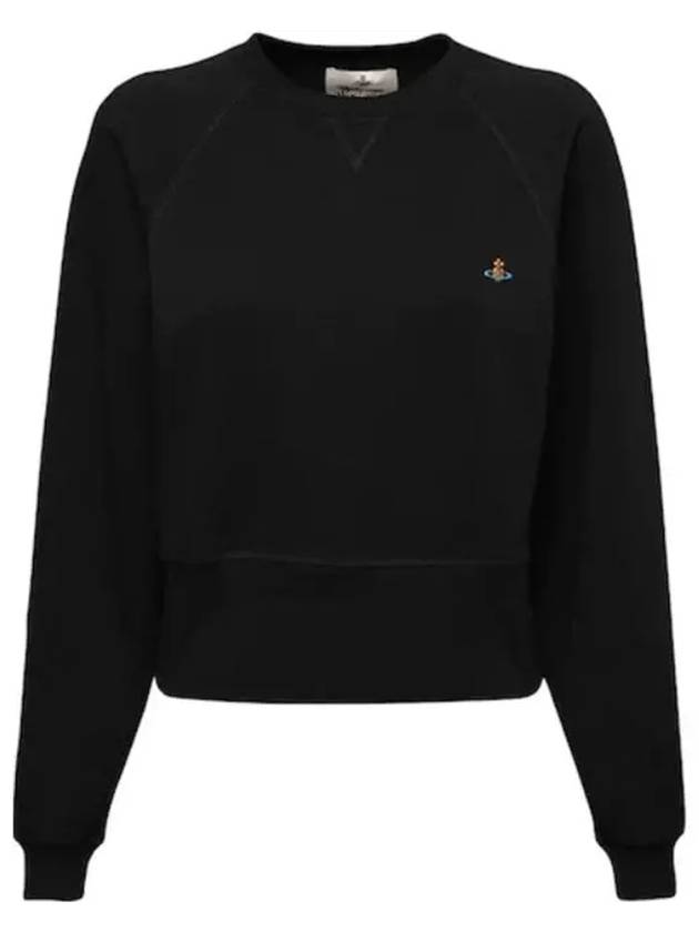 Athletic Cropped Sweatshirt Black - VIVIENNE WESTWOOD - BALAAN 2