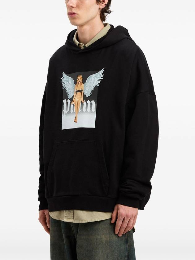 Crystal Pin-Up hoodie - PALM ANGELS - BALAAN 4