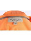 Embroidered Logo Short Sleeve T Shirt Orange XL - BURBERRY - BALAAN 8