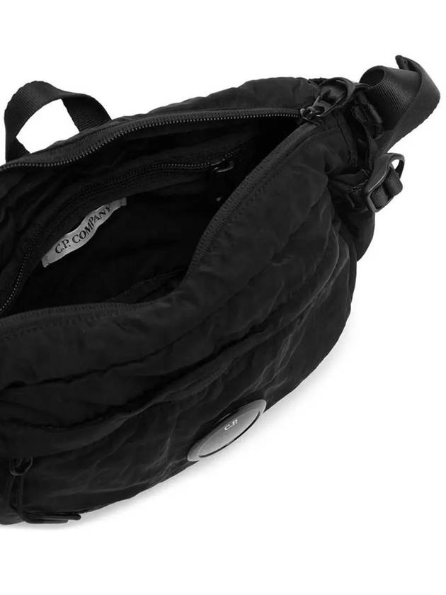 Lens Detail Nylon B Cross Bag Black - CP COMPANY - BALAAN 5