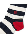 Skull Print Striped Socks - ALEXANDER MCQUEEN - BALAAN 6