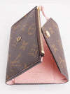 Victorine Monogram Half Wallet Rose Ballerine - LOUIS VUITTON - BALAAN 6