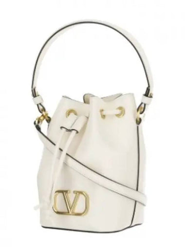 V Logo Signature Women s Bucket Bag P0Z44VNL 098 - VALENTINO - BALAAN 1