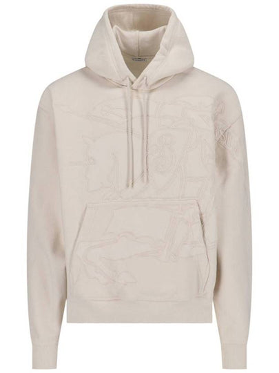 EKD Appliqué Cotton Blend Hooded Tundra - BURBERRY - BALAAN 2